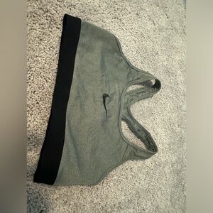 Nike grey sports bra